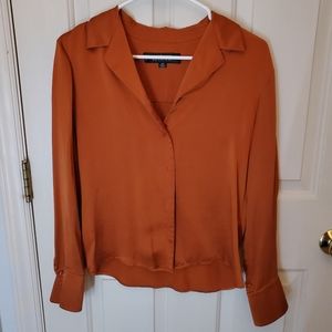 Kasper Women's Orange Blouse